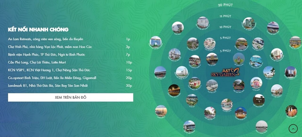 Hạ tầng tiện ích ngoại khu chất lượng tại A&T Saigon Riverside