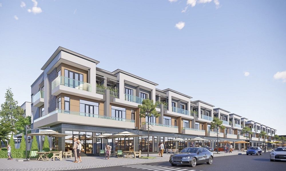 Shophouse là sản phẩm tại Vinhomes Green Paradise được săn đón nhất